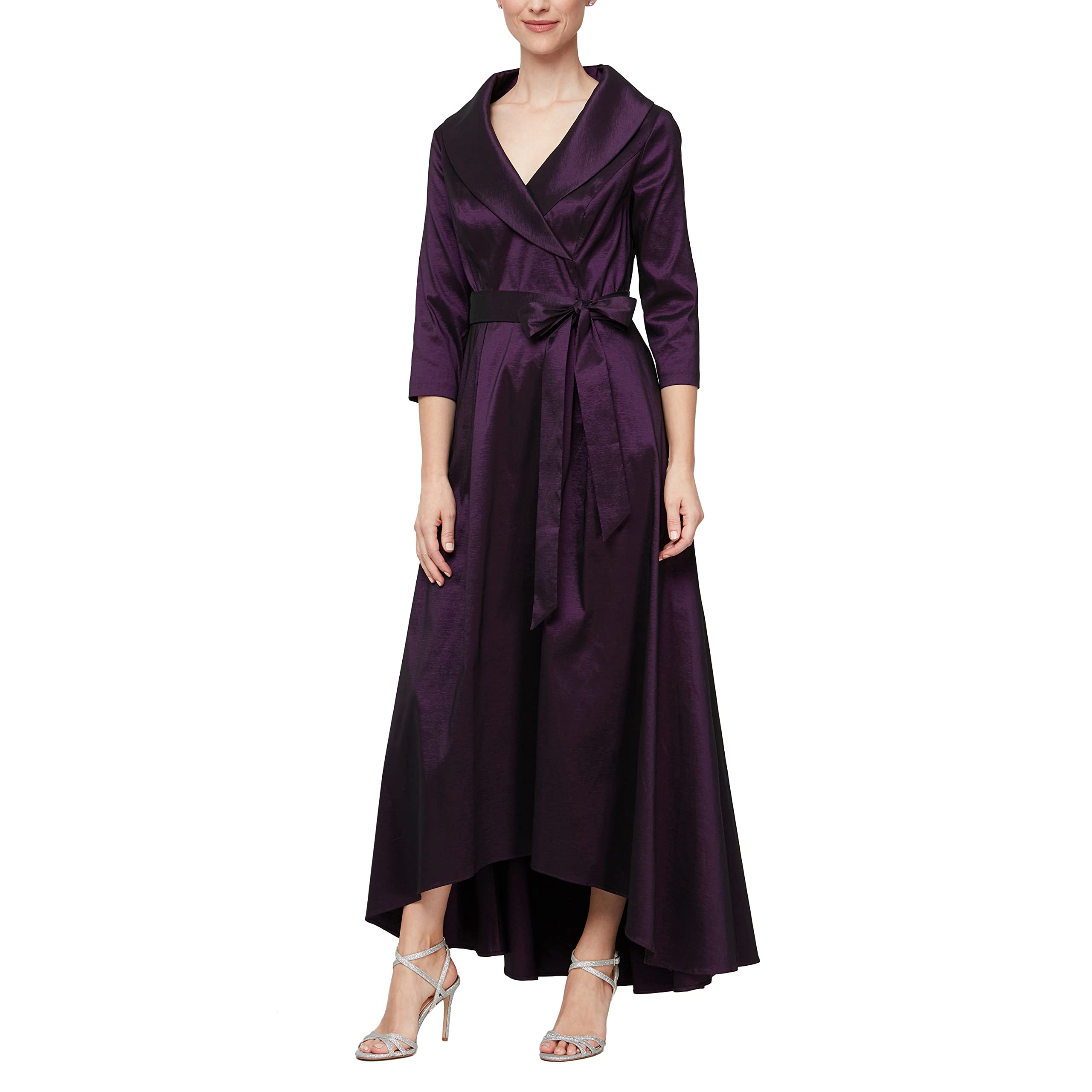 Sleeveless Portrait Collar Dress