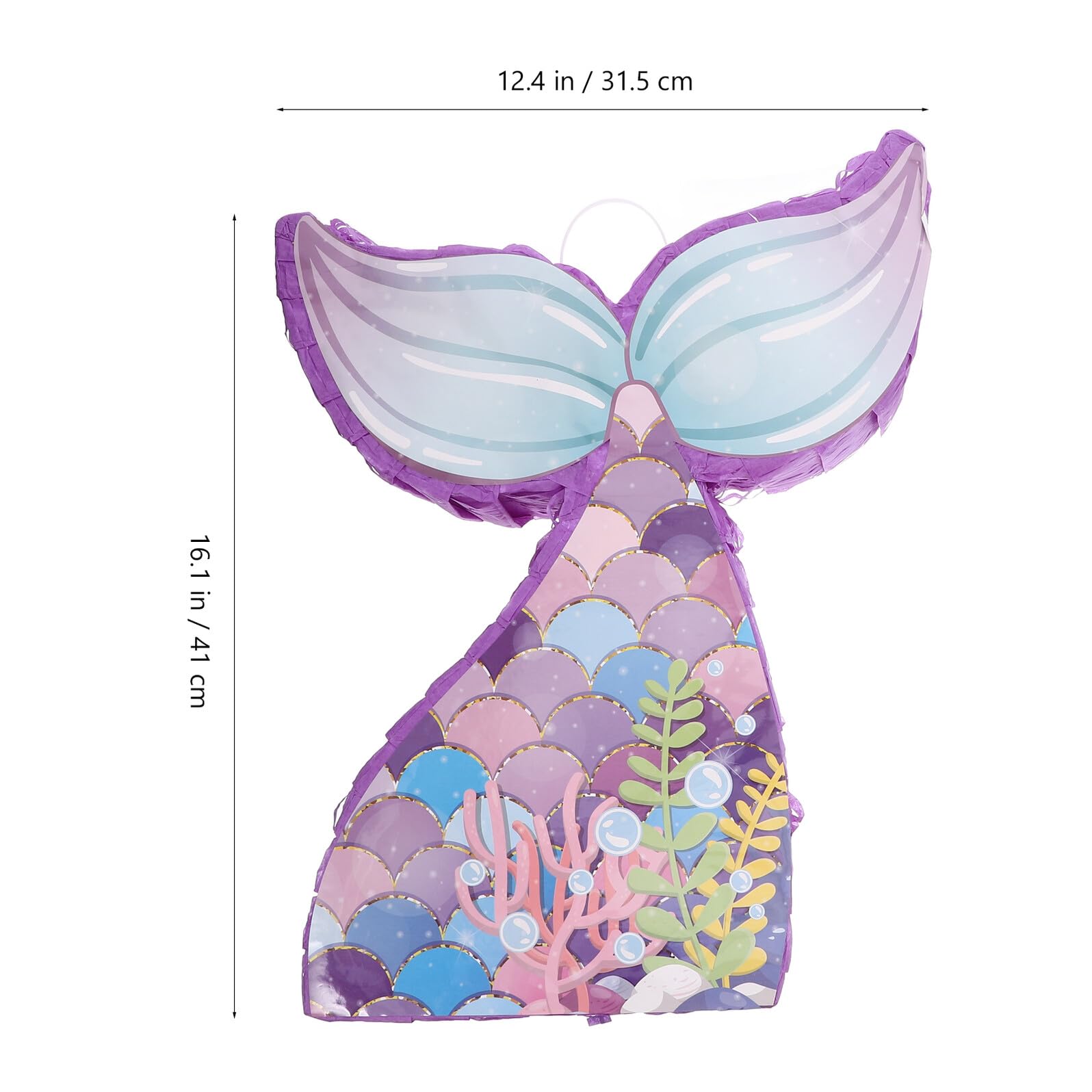 Gatuida Piñata Queue en Papier pour Fête D'anniversaire, Jeu de Fête Rempli de Bonbons, Accessoire Photo Coloré, 1 Set pour Célébrations Garçon