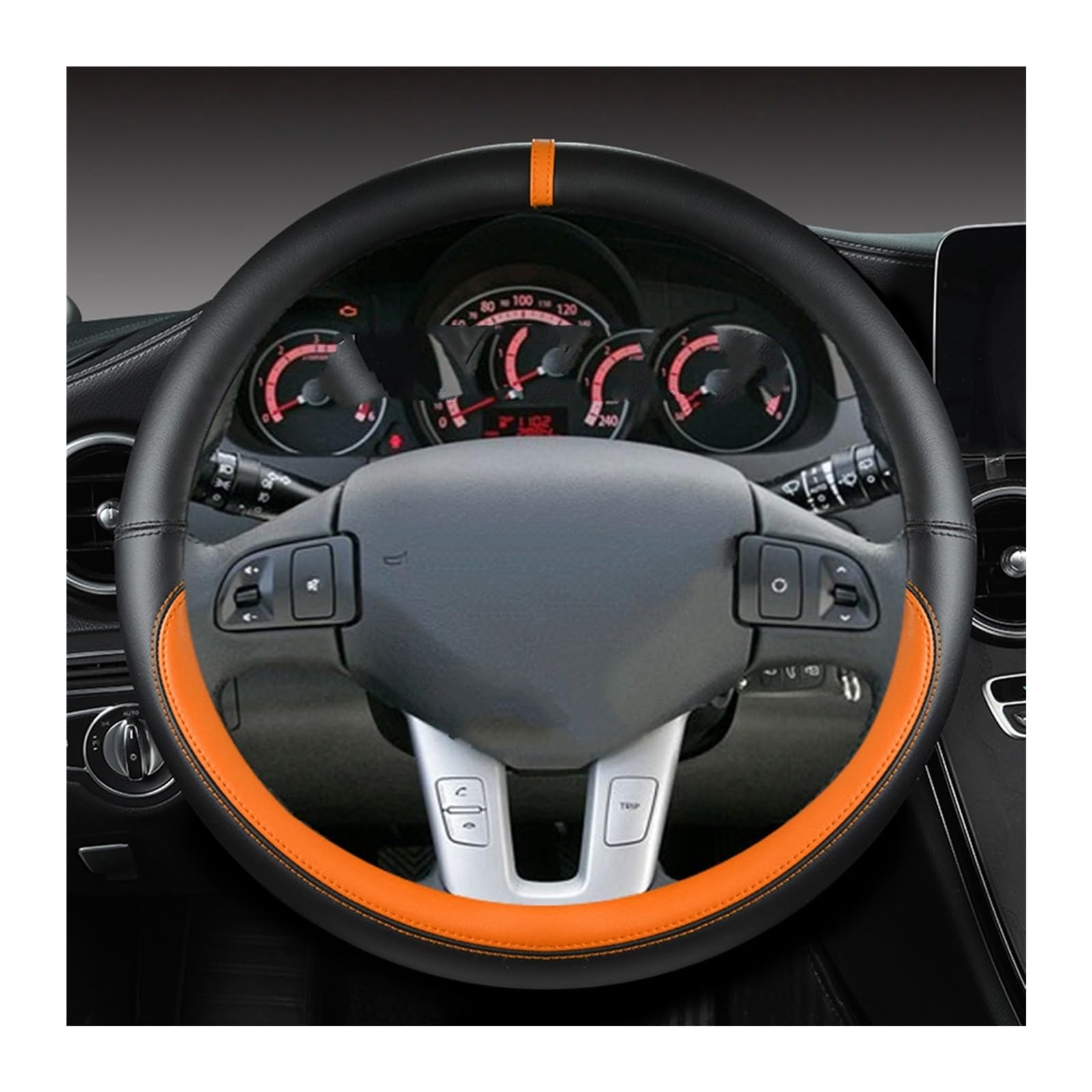Coprivolante in Pelle di Lusso per KIA Sportage e Ceed 2010-2017