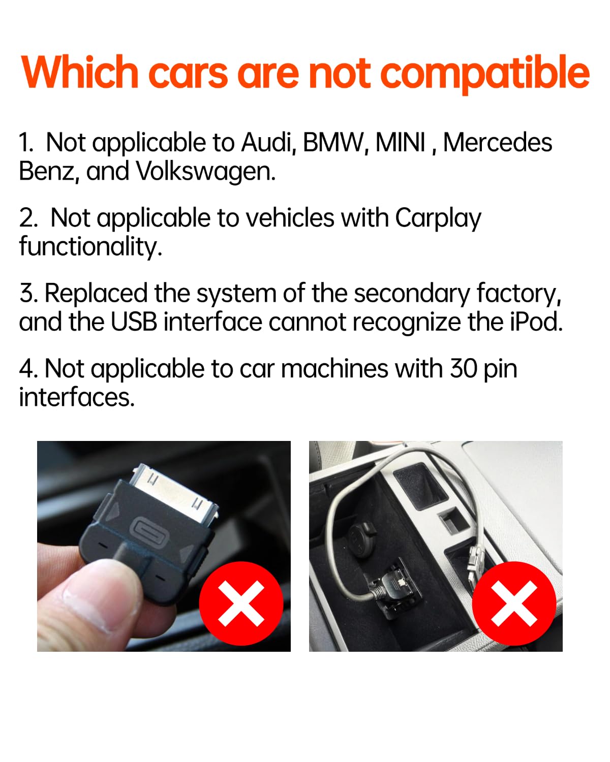 GITANK USB Bluetooth 5.0 Car Adapter - Plug & Play For Infiniti, Nissan, Honda, Ford & More