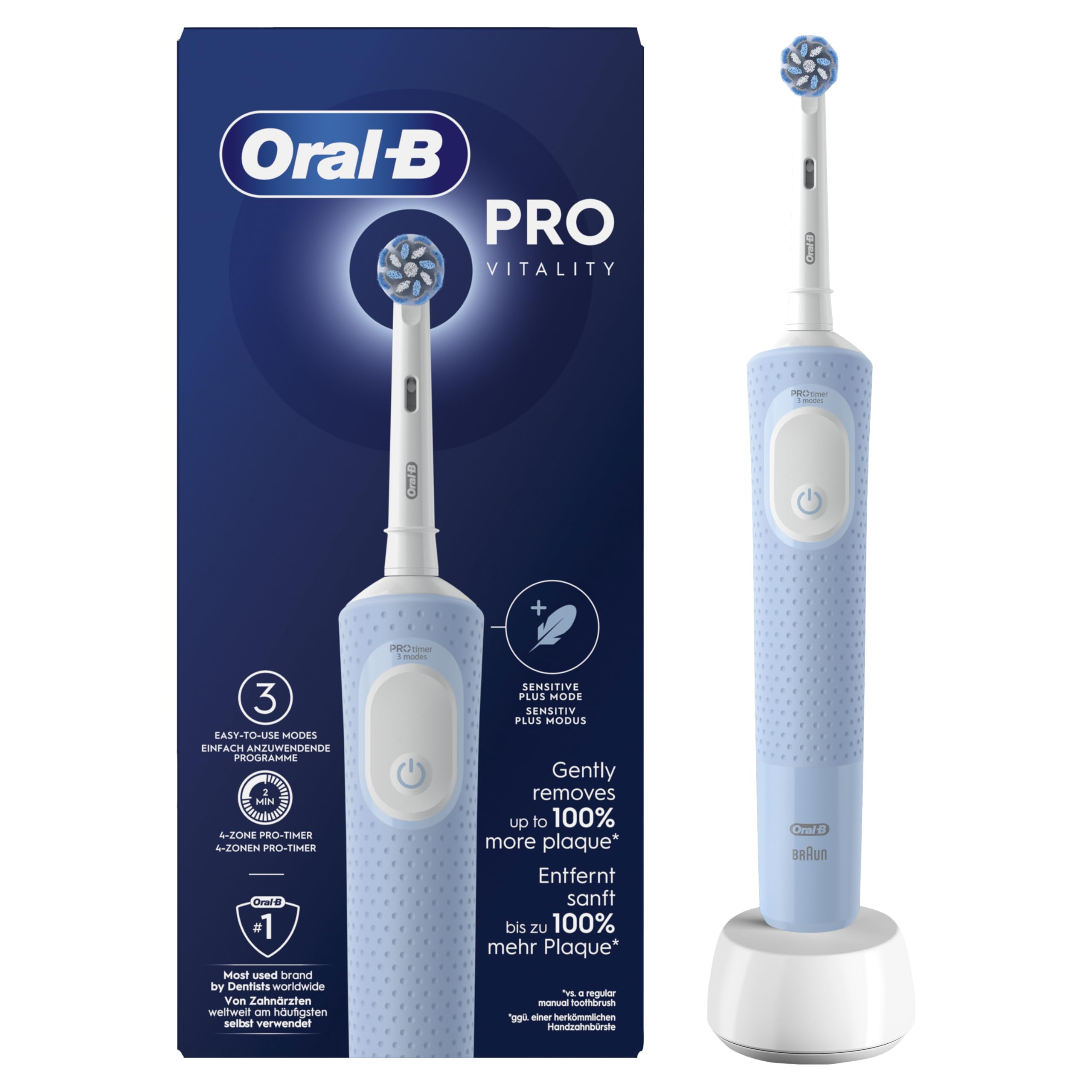 Oral-​B Pro Vitality Cepillo de Dientes Eléctrico Azul