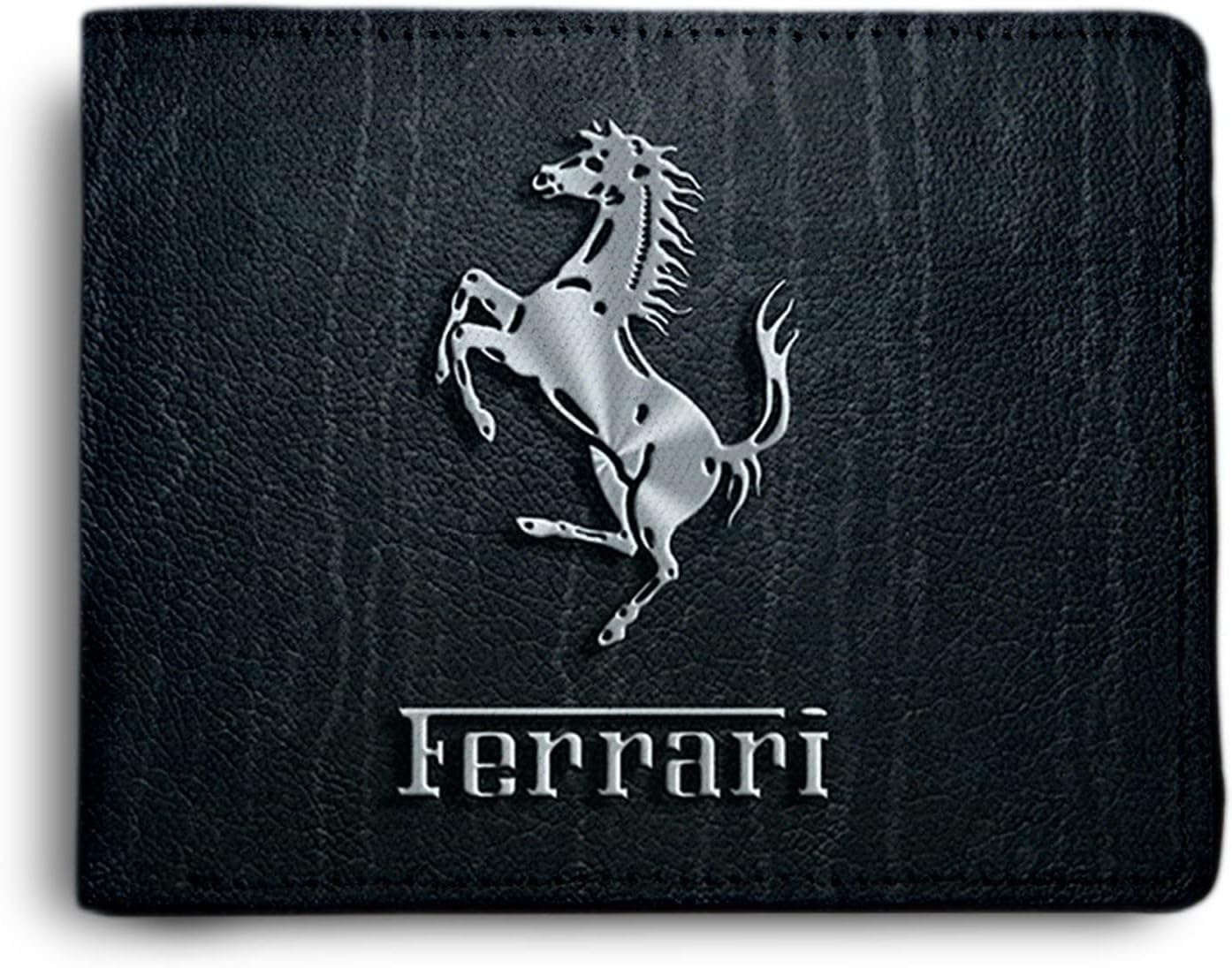 Men's Wallet | Sports Car Logo Printed Pu Leather Wallet For Men's/Boy's, Multicolor