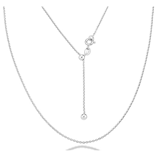 Adjustable 14–24 Inch Bolo Cable Chain Necklace