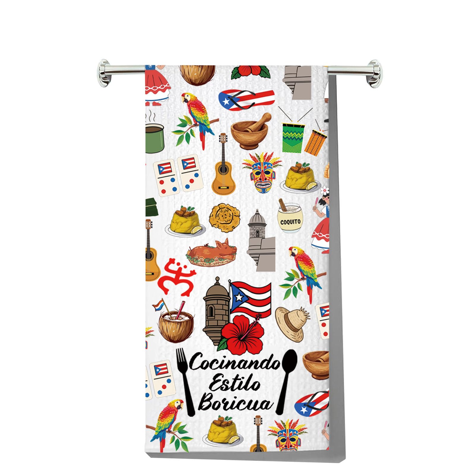 Toalla de cocina de Puerto Rico JNIAP y recuerdos puertorriqueños para el hogar