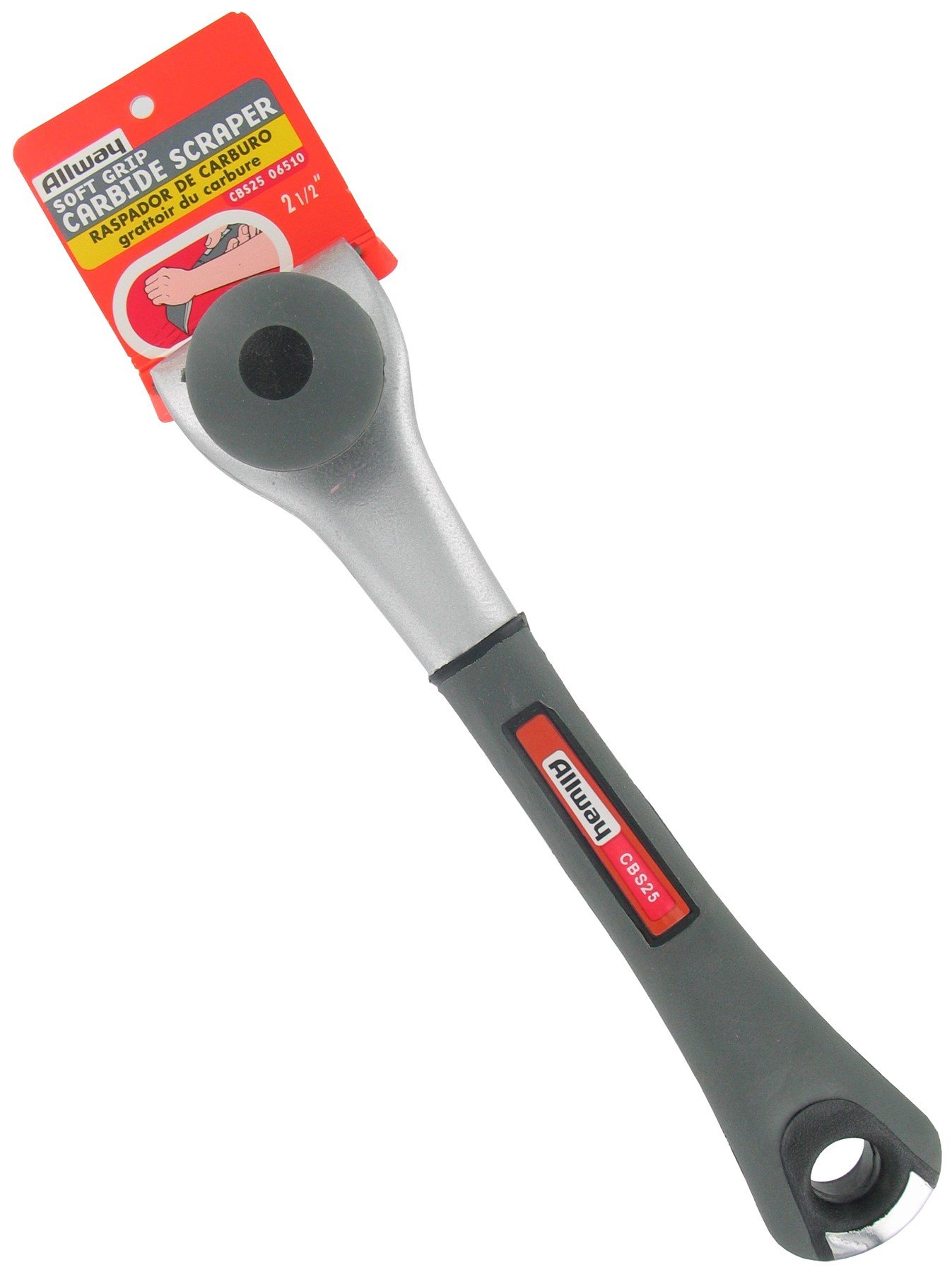 Cbs25 2-1/2-Inch Soft Grip Carbide Scraper - Quantity 5