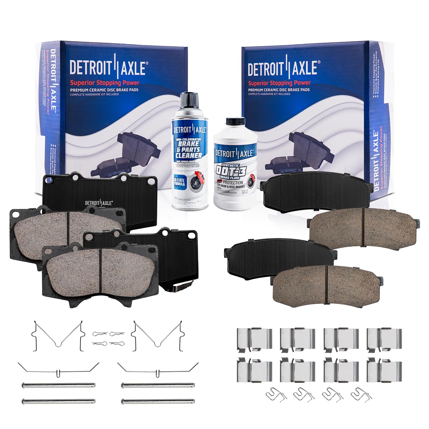 Detroit Axle Ceramic Brake Pads
