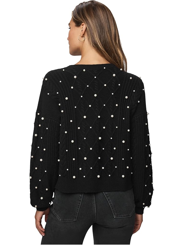 Black Splendid Demi Pearl Sweater