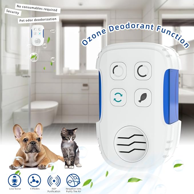 Ionizador de Aire portátil para Hogar y Oficina miniatura 2