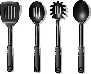 OXO Good Grips set de 4 herramientas de nylon, 2.3, negro