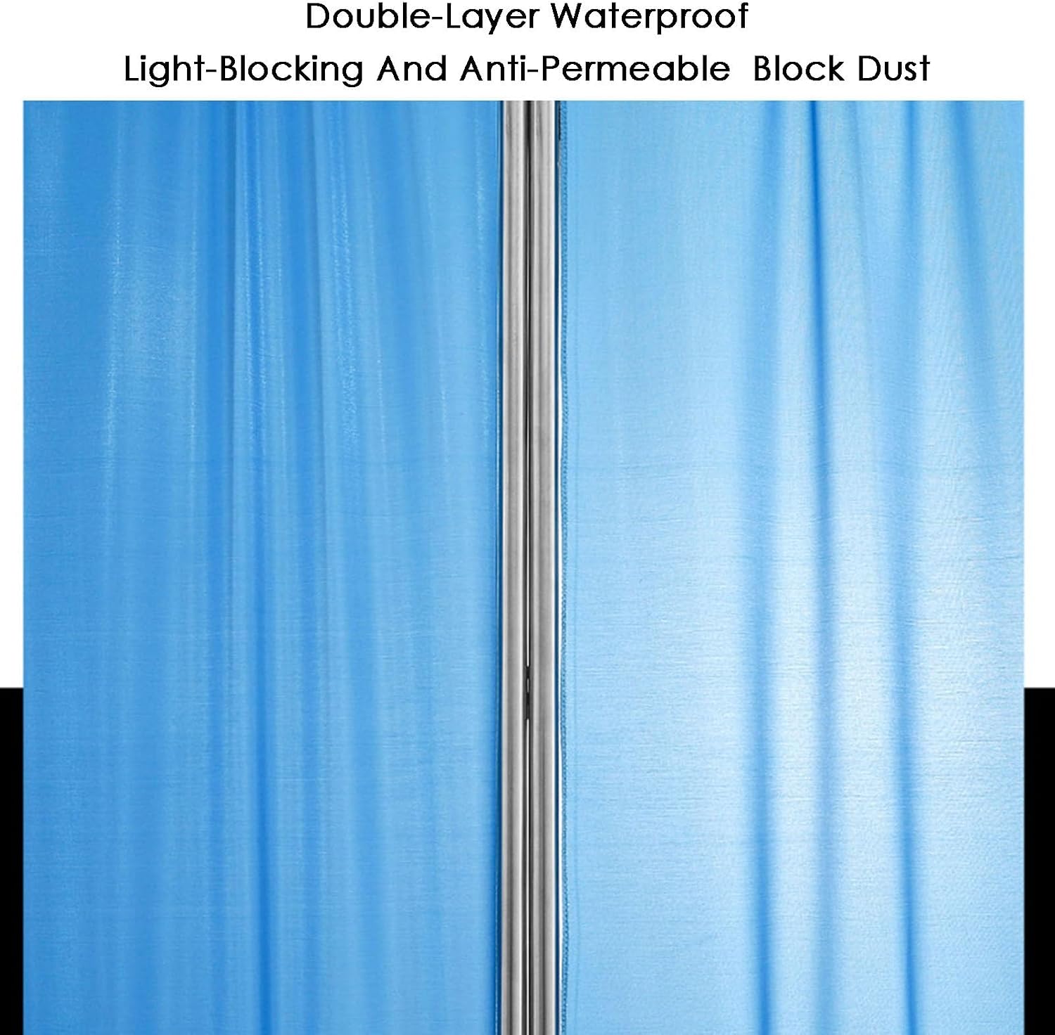 Portable Privacy Screen Partition - Hospital Curtains on Wheels for Clinics, Beauty Salons, Living Rooms, Bedrooms & Lounges - Versatile 200 x 180cm Privacy Solution