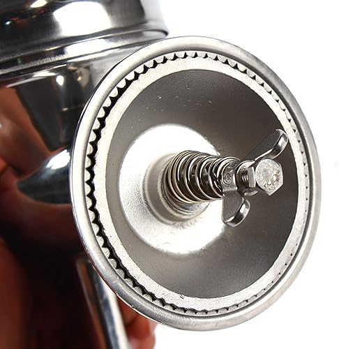 Miniatura 5 de Molino manual de grano de grano de mano, molinillo de maíz de acero inoxidable, molino de manivela de café para granos de trigo, café, pimienta,