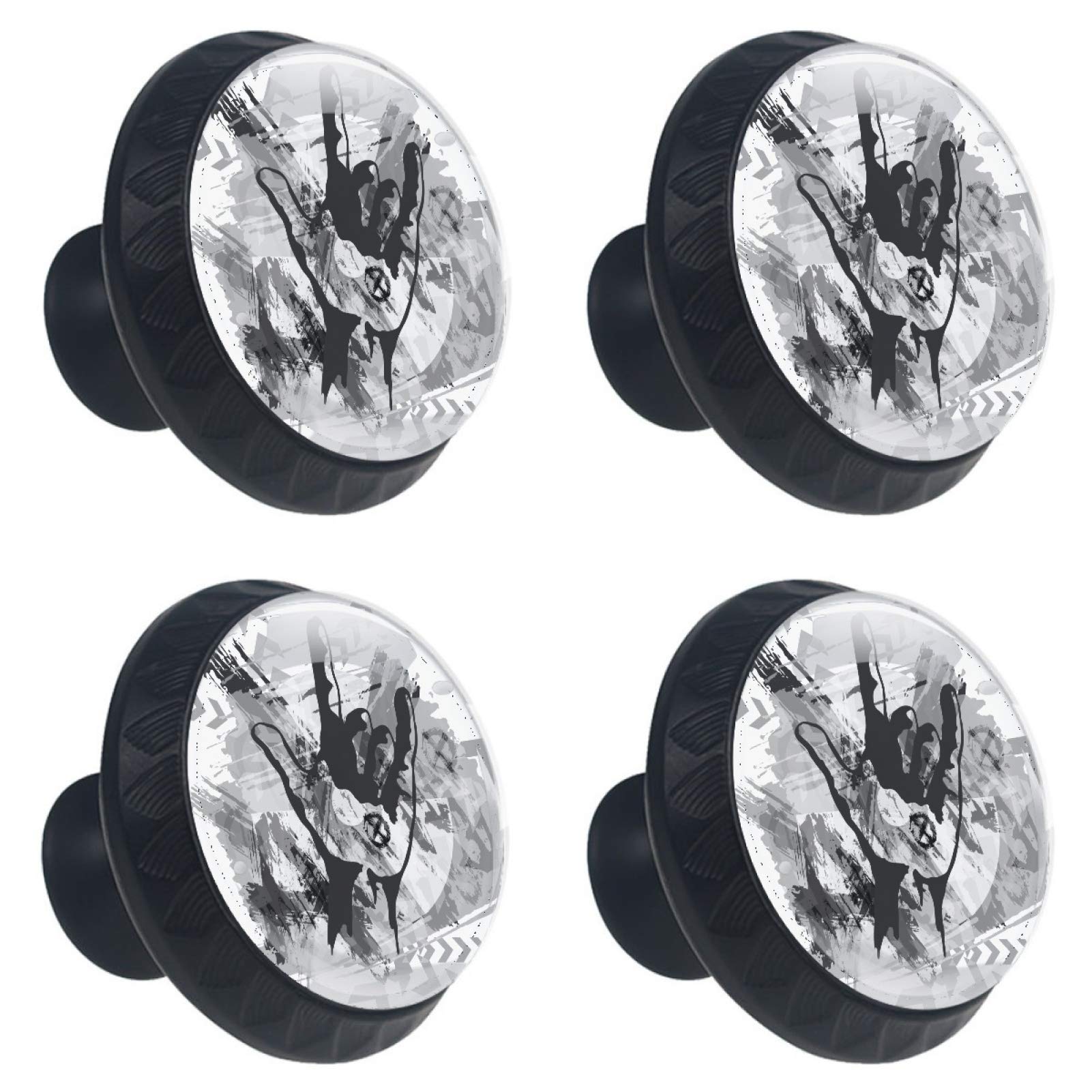 Boutons en verre et métal lourd de 30 mm pour sublimer vos meubles de cuisine
