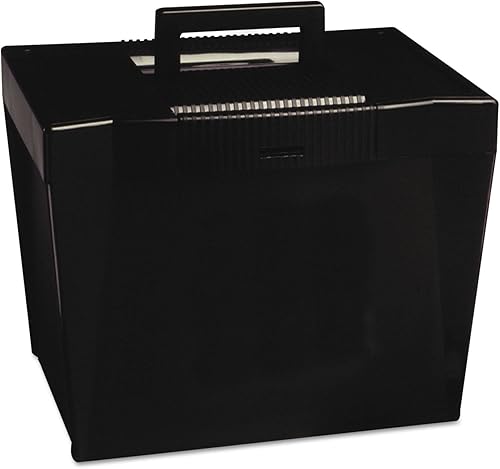 Pendaflex Caja de archivos económica, negra, 10-7/8" H x 13-1/2" W x 10-1/4" D (20861)