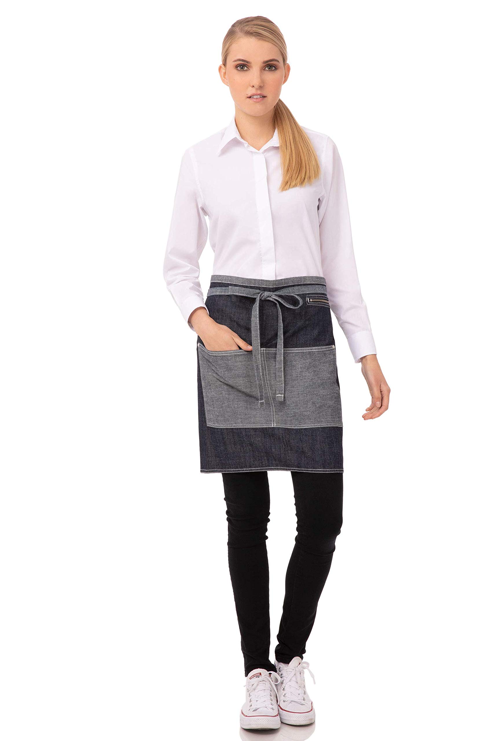 Chef Works AW046 Tablier de serveur Manhattan