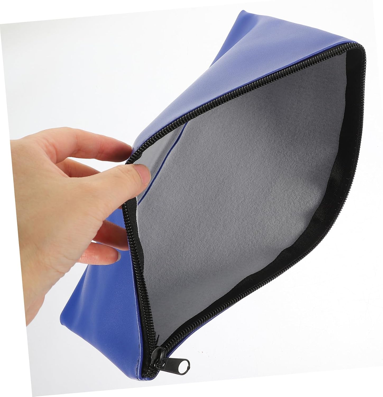 LIFKOME 2pcs Money Holder Bag Zipper Travel Bag Money Pouches for Women Cosmetic Skincare Travel Makeup
