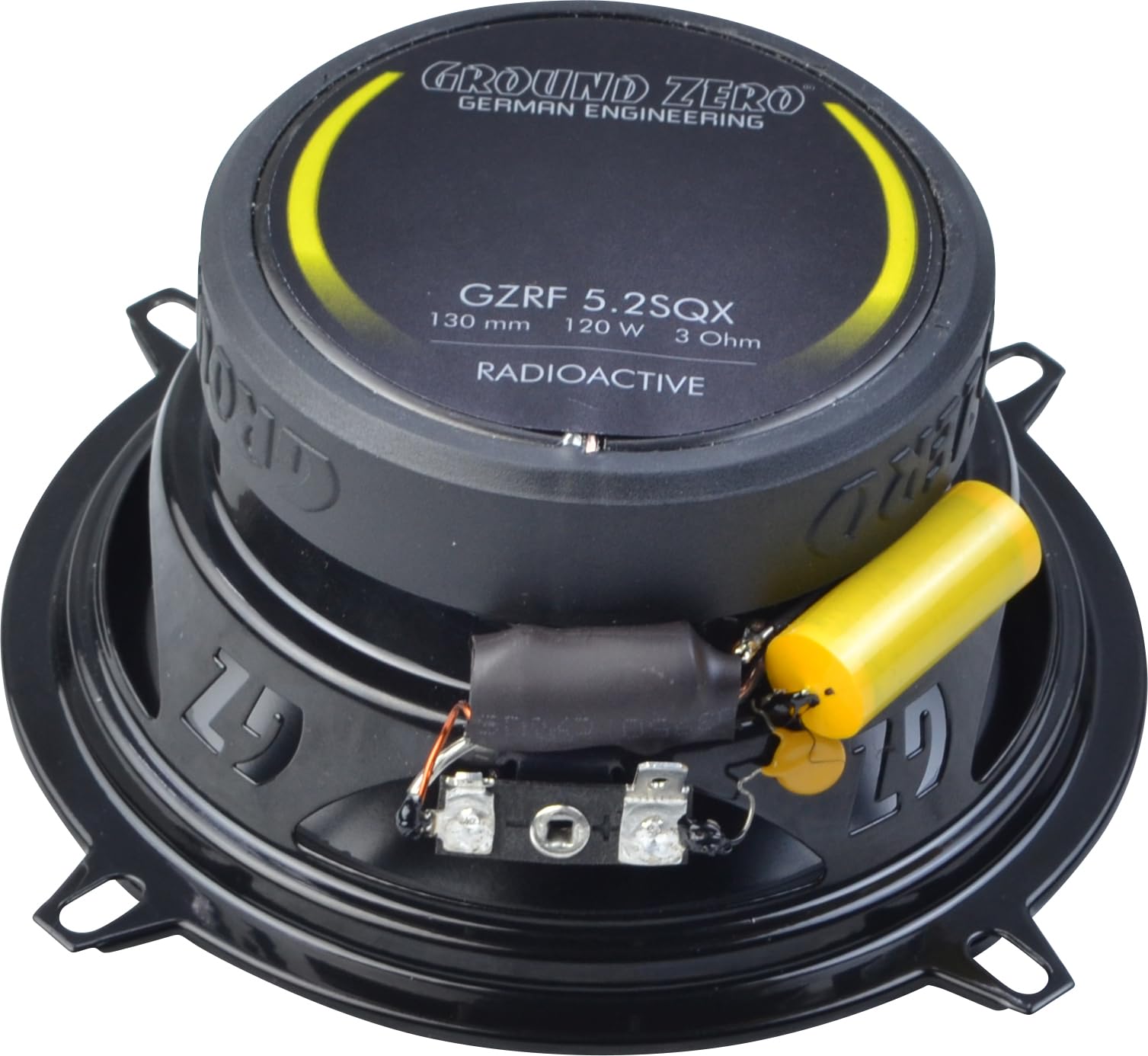 Ground Zero GZRF 5.2SQX – 13 cm hochdynamischer Koaxial-Lautsprecher für präzisen Klang und kraftvollen Bass