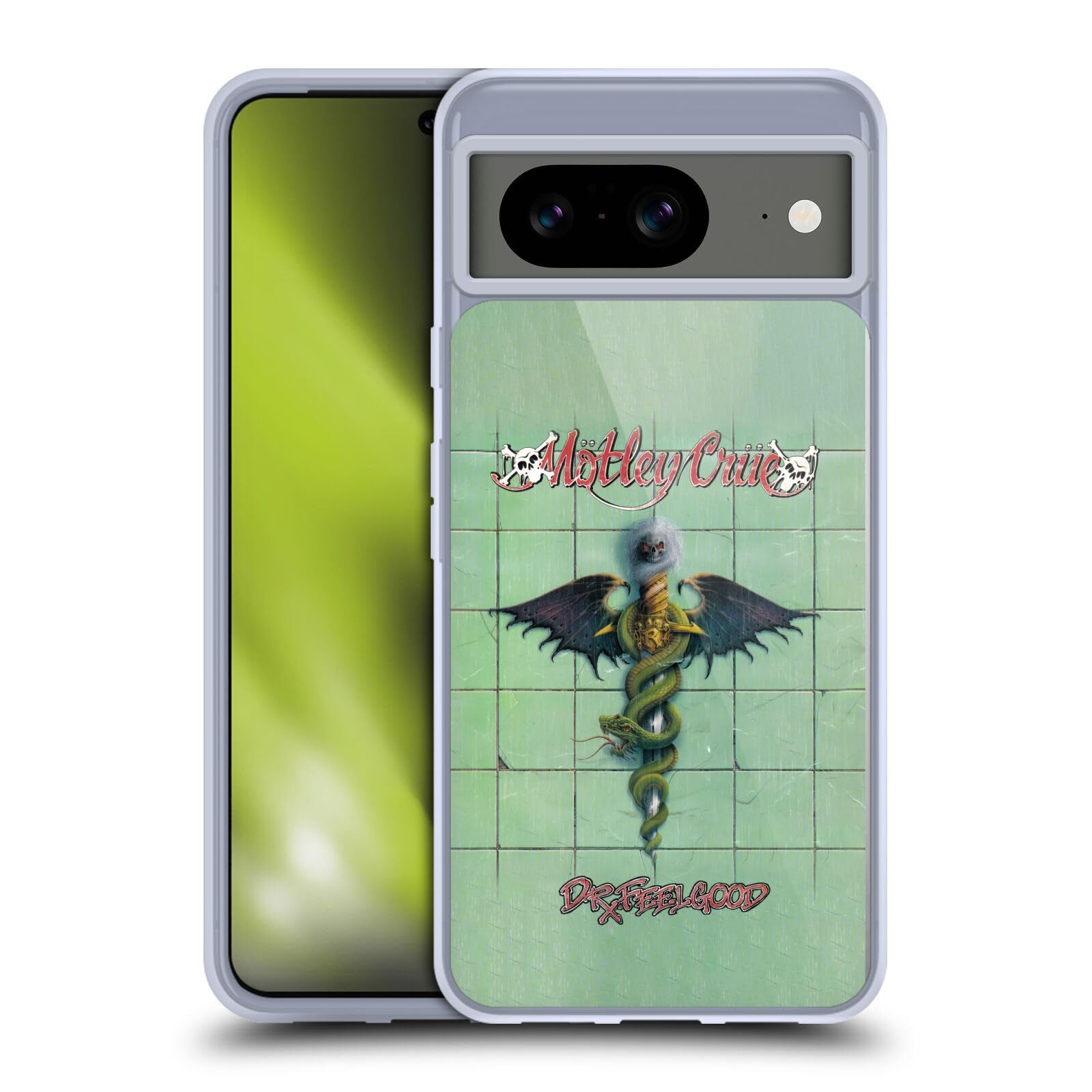 Funda Motley Crue Pixel 8 Head Case Designs con MagSafe y gel flexible 7