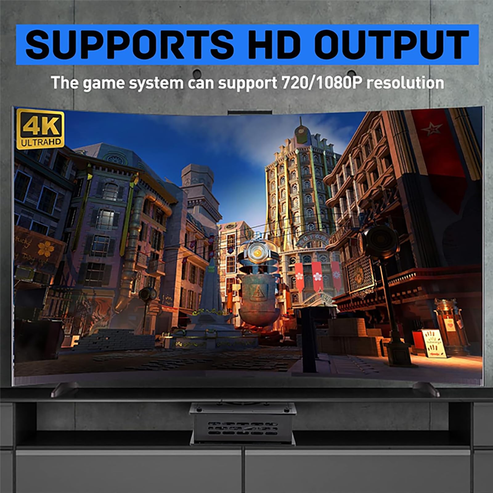 Super Console X PRO Plus, Konsola Do Gier Retro 256G, Konsola Do Gier Retro Z Wyświetlaczem HD I 2 Konsolami Do Gier, System Gier Android I Emuelec W 1, Dla Wyjścia TV 4K HD/AV