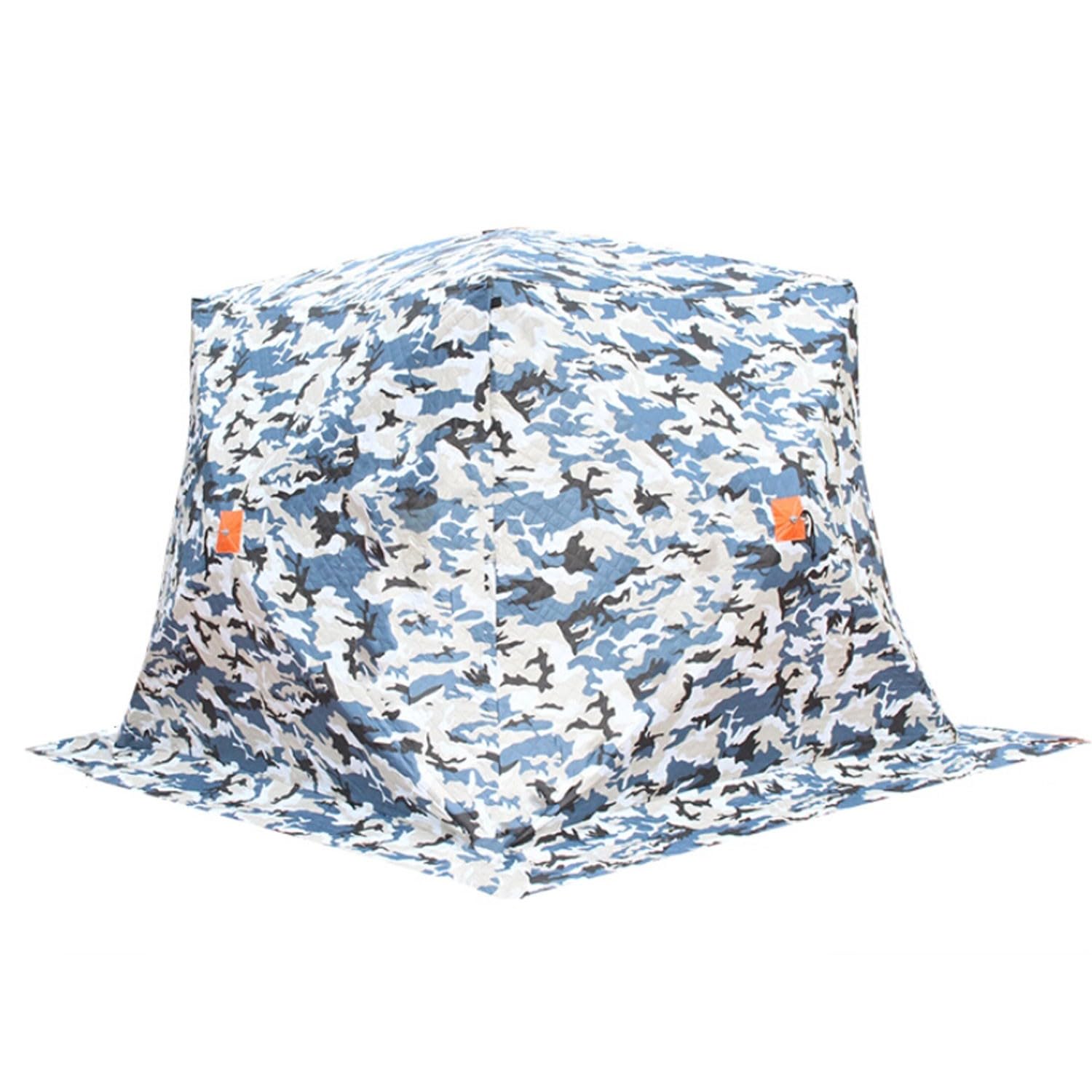 SciAza ice Fishing Tent ice Fishing shelter Insulated Winter Outdoor Thickened, Warm, Windproof, Snow and Ice Fishing Tent for 2-3 People, Portable and Free of Installation(Color:1)