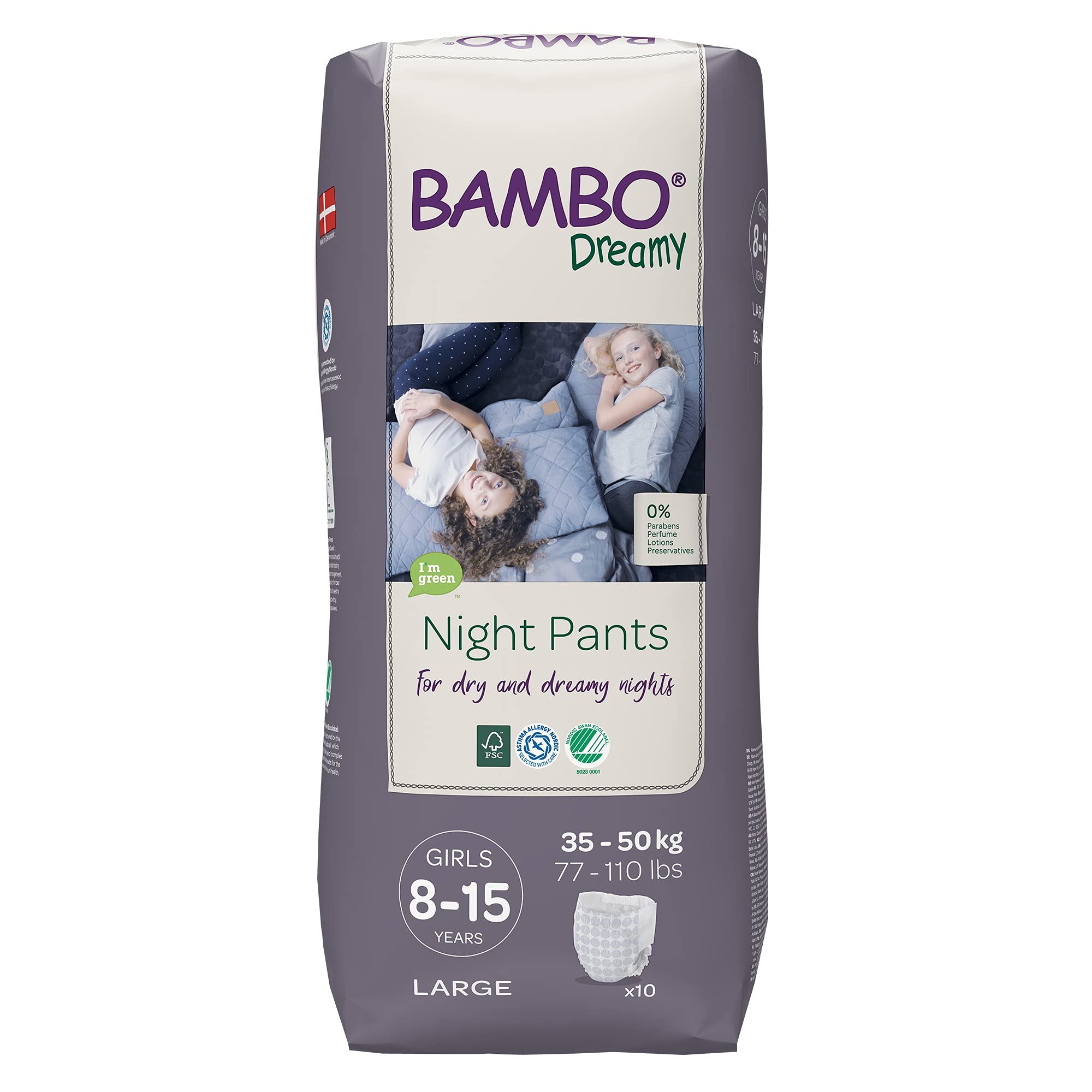 Bambo Nature Pantalon de pyjama de qualité pour fille