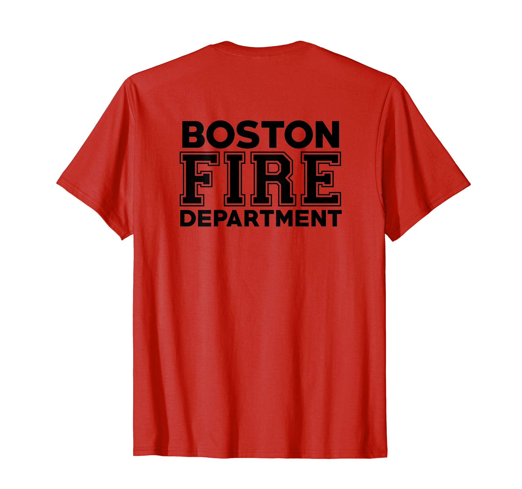 Boston Massachusetts Fire Department Firefighter Duty T-Shirt