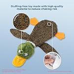 Best Pet Supplies 2-in-1 Jouet de squeak pour chien, moyen, Canard sauvage