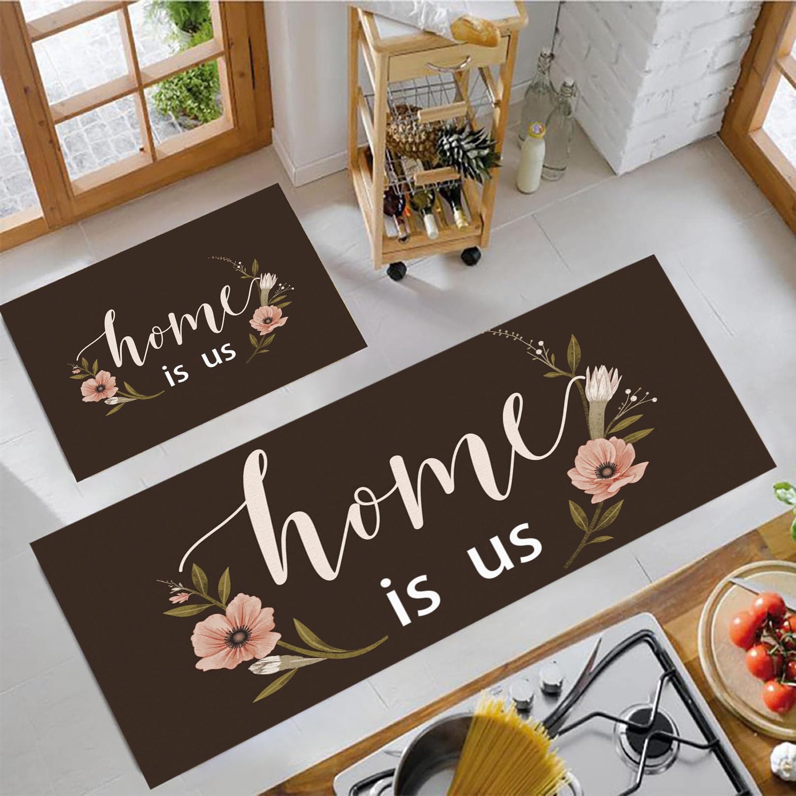 Tapis de cuisine résistant aux liquides, fini les taches et sols glissants