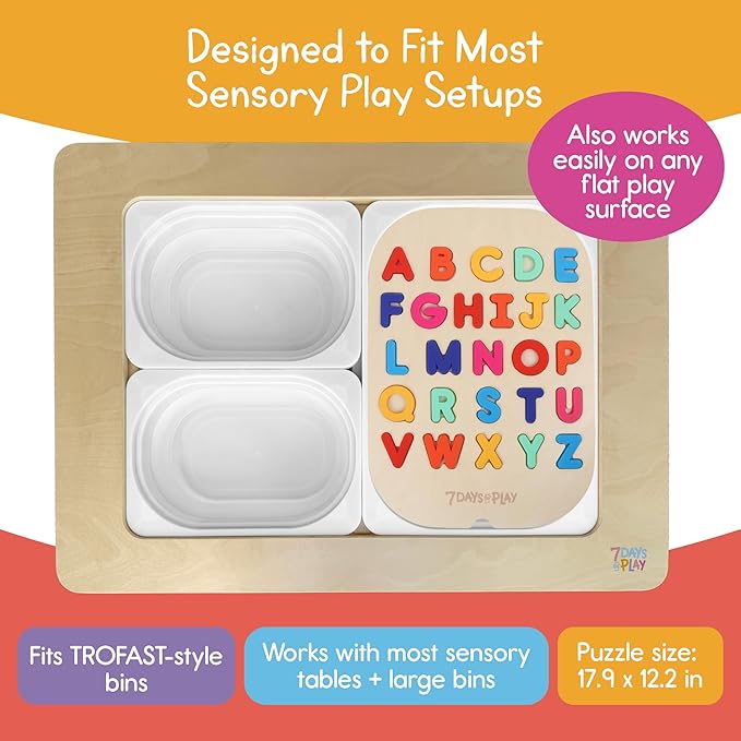 Puzzle de Letras Mayusculas Montessori para Ninos, Juego de miniatura 6