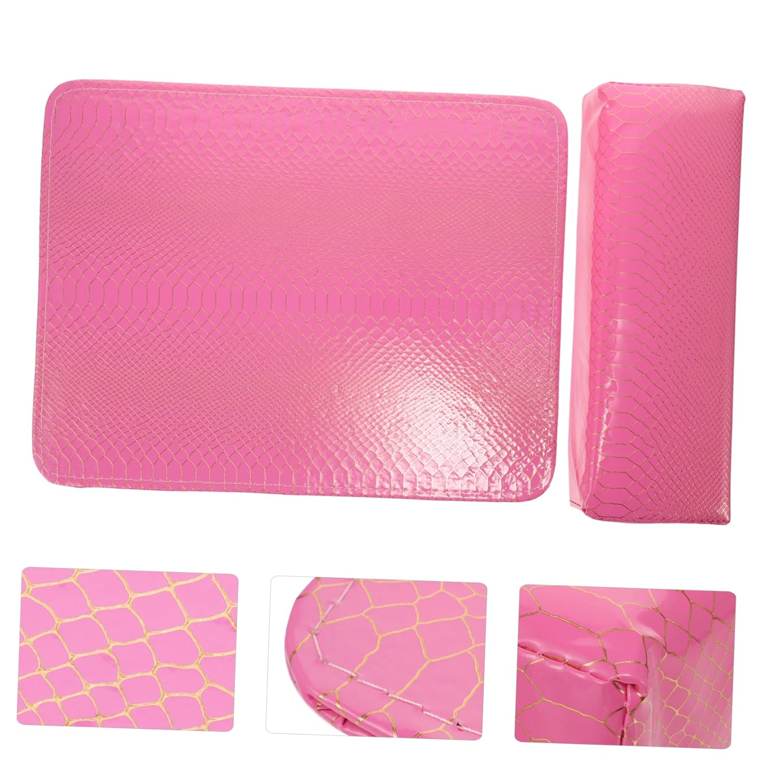 1 Set Nail Art Hand Rest Pillow Compact Lightweight Manicure Cushion for Salon Home Use Easy to Clean Maintain Stylish Design for Nail Technicians DIY Enthusiasts