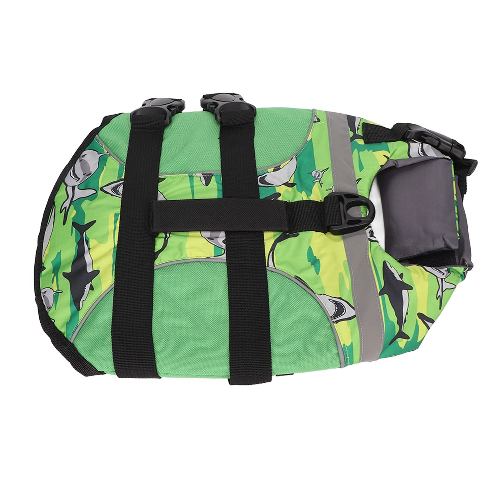 Gilet de Sauvetage réfléchissant réglable pour Chien, pour la Natation en Bateau (M)