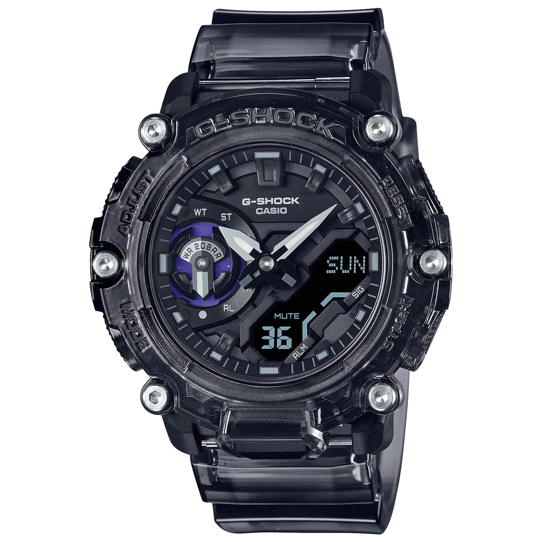 Casio GA-2200SKL-8ADR Kol Saati, Siyah, Standart