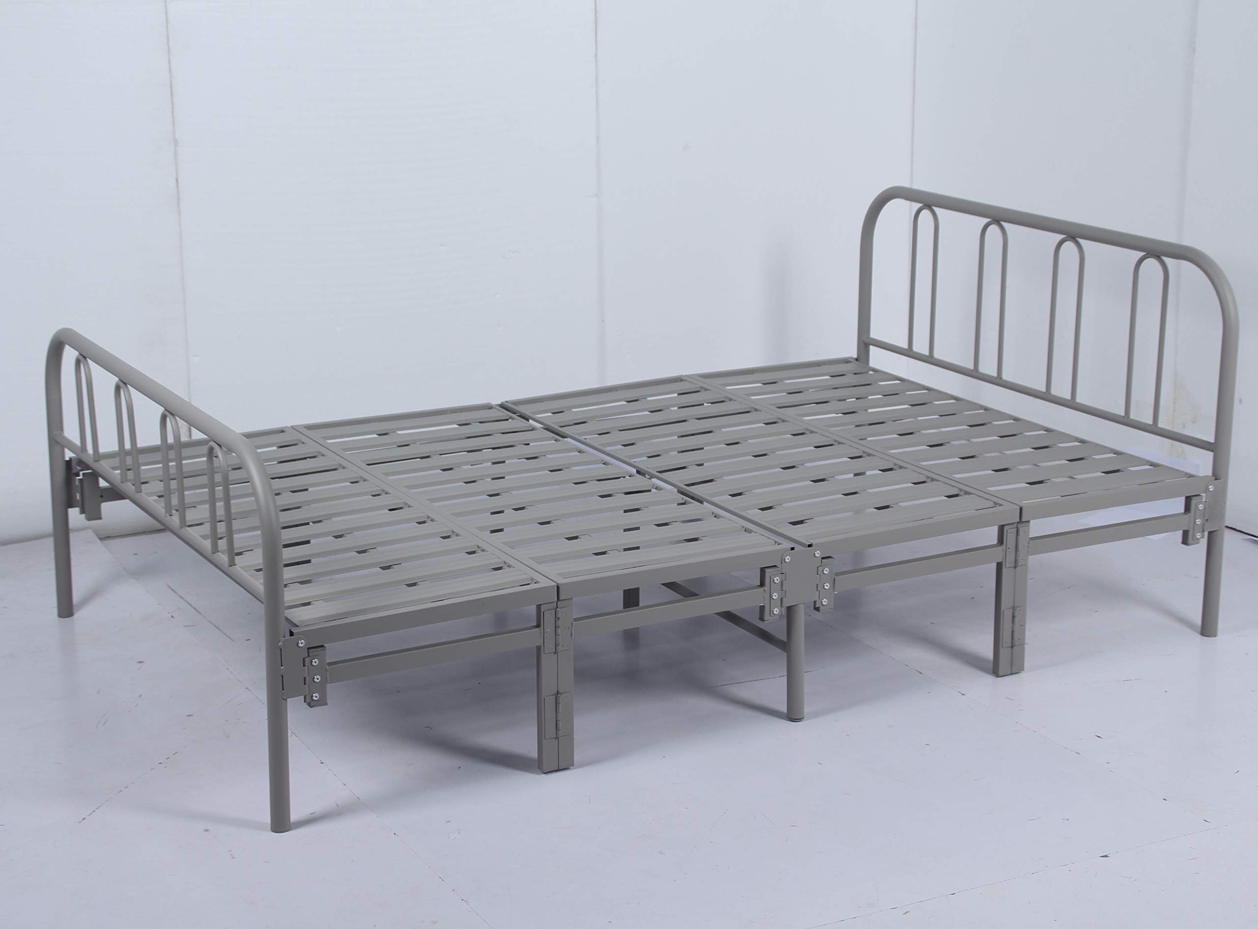 HomejoyTEXAS CONTRACT STRONG METAL FOLDING/GUEST/STUDENT/BED FRAME - 4FT SMALL DOUBLE.