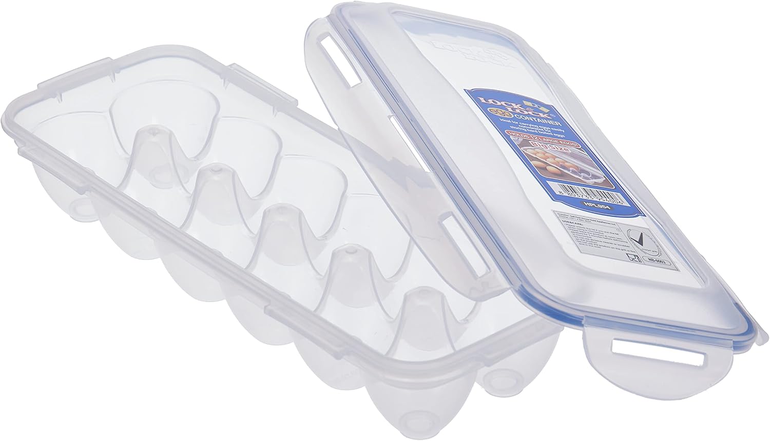 LocknLock Easy Essentials Specialty Dozen Egg Storage Container, 12-Cup