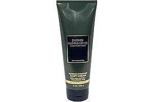 Bath and Body Works Smoked Old Fashioned Hyaluronic Acid Body Cream for Men, 8 Ounce