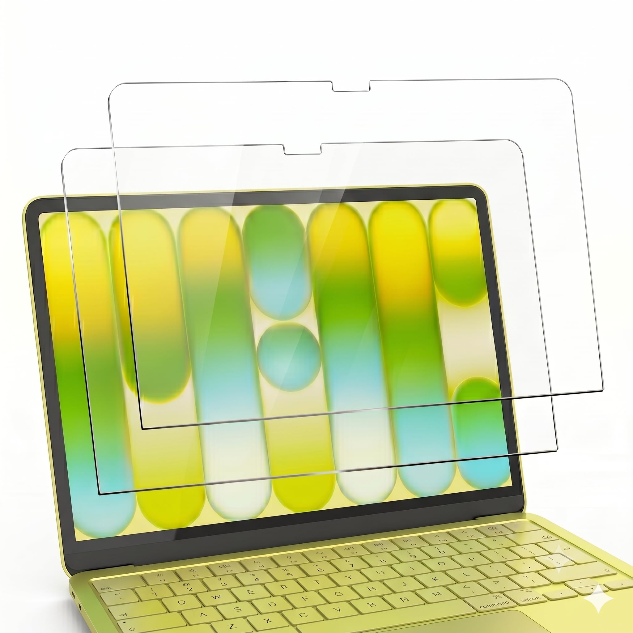 NEWZEROL Verre Trempé Mat Compatible Apple MacBook Neo 2026, Anti-Rayures Haute Définition 9H Protection D'écran