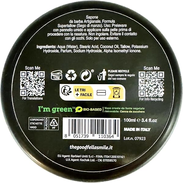 The Goodfellas' smile crema de afeitar inferno 100ml - 2