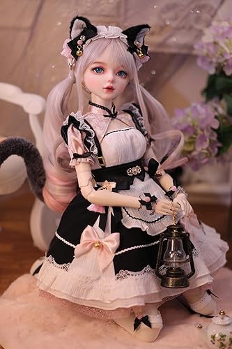 Miniatura 2 de Muñeca BJD pintada a mano, muñeca de princesa articulada de bola de 13 de 22.8 pulgadas, cuerpo de PVC con 31 articulaciones móviles, regalo ideal