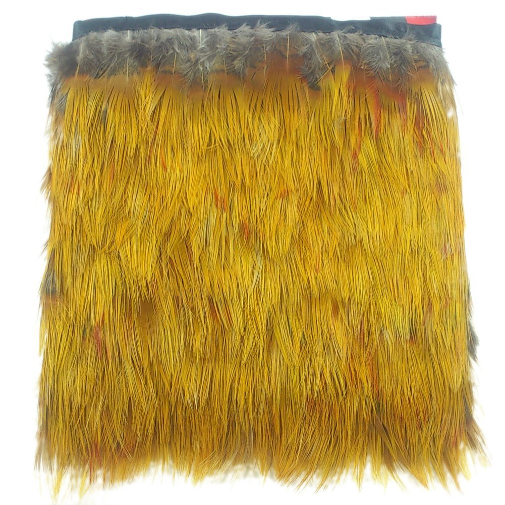 Cenfry Naturel plumes de faisan Frange Garniture Costume Vêtements Robe Décoration Lot de 1,8 m