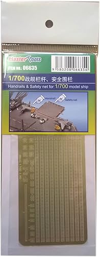 Trumpeter Kit modelo de pasamanos y red de seguridad 1/700