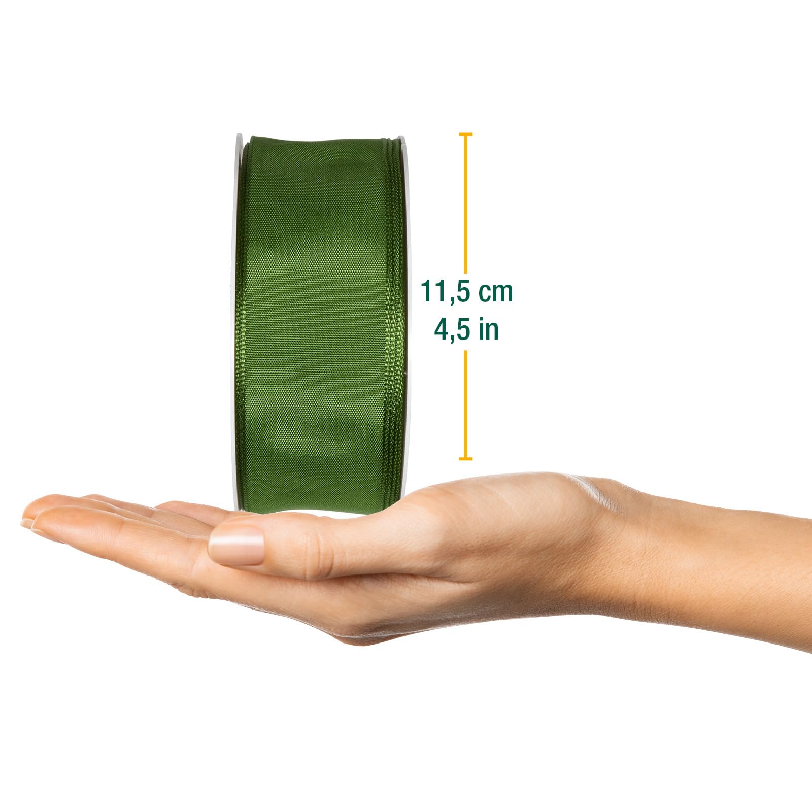 Halbach Seidenbänder Premium Geschenkband mit Drahtkante – Bild 2