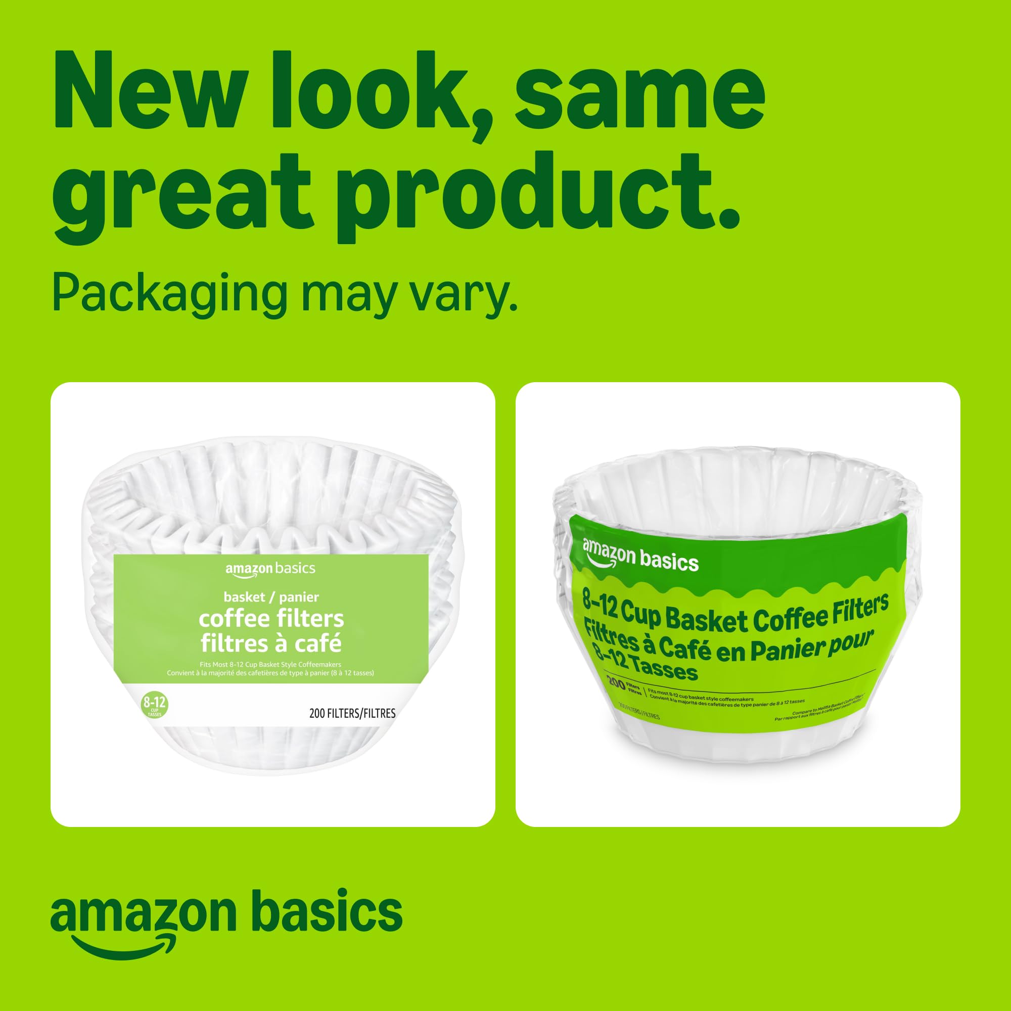 White 200 Count Coffee Filters H6902