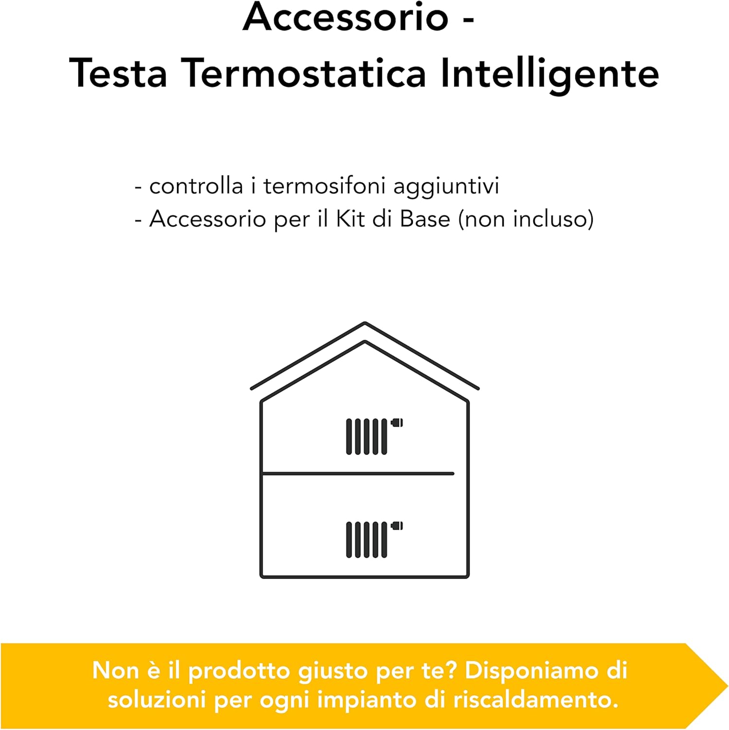 tado° Testa Termostatica Intelligente, set da 3 – Accessorio aggiuntivo per il controllo multi-stanza – Gestione intelligente del riscaldamento – Valvola termostatica wifi – Termovalvole wireless Testa Termostatica 3x (Accessorio) Prodotti aggiuntivi - Immagine 2
