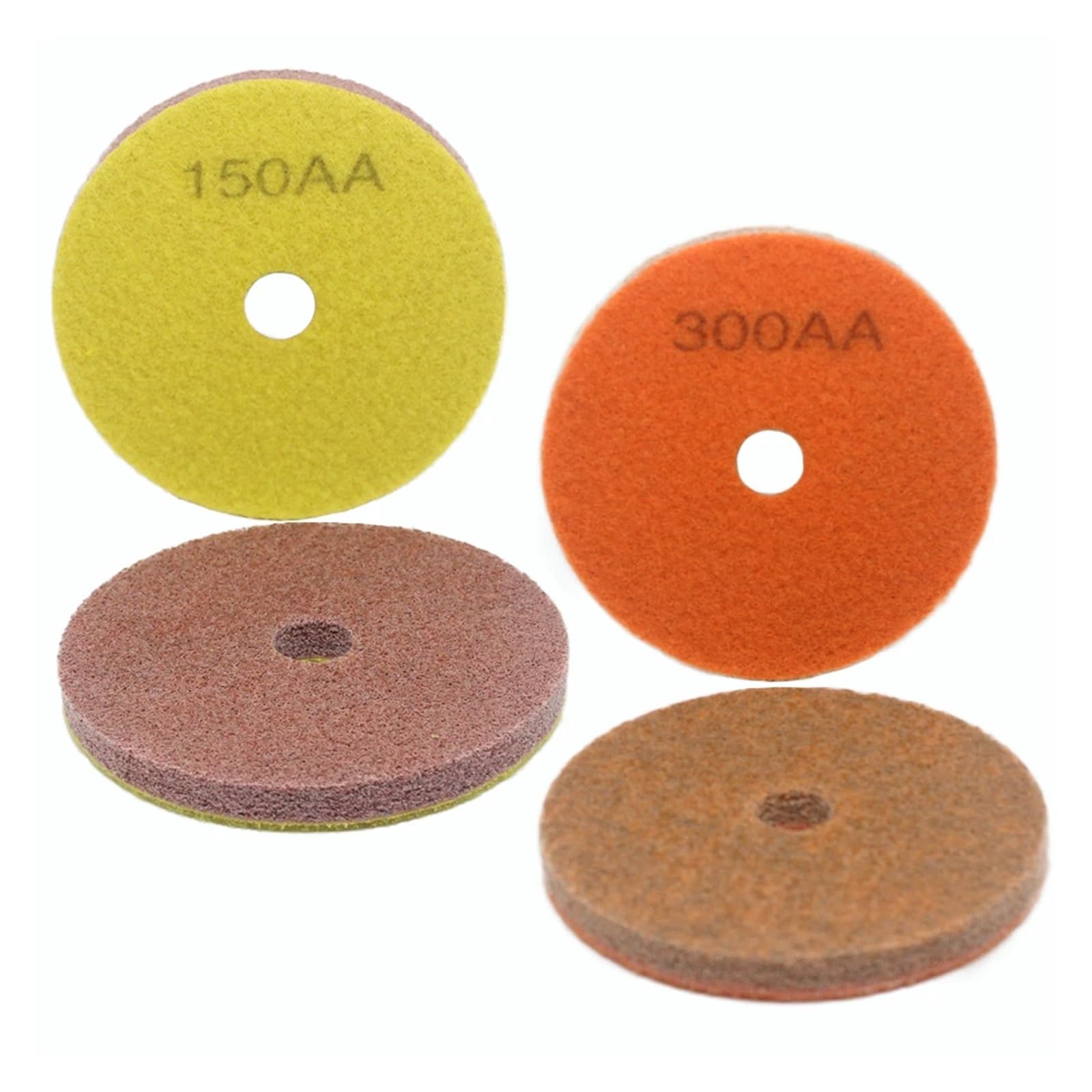 Kit de discos de pulido de diamante, Almohadillas de pulido diamante 3-4 pulgadas, grano 150-10000, paquete 11 for piedra y hormigón(1pc Grit 1000,3 inches)