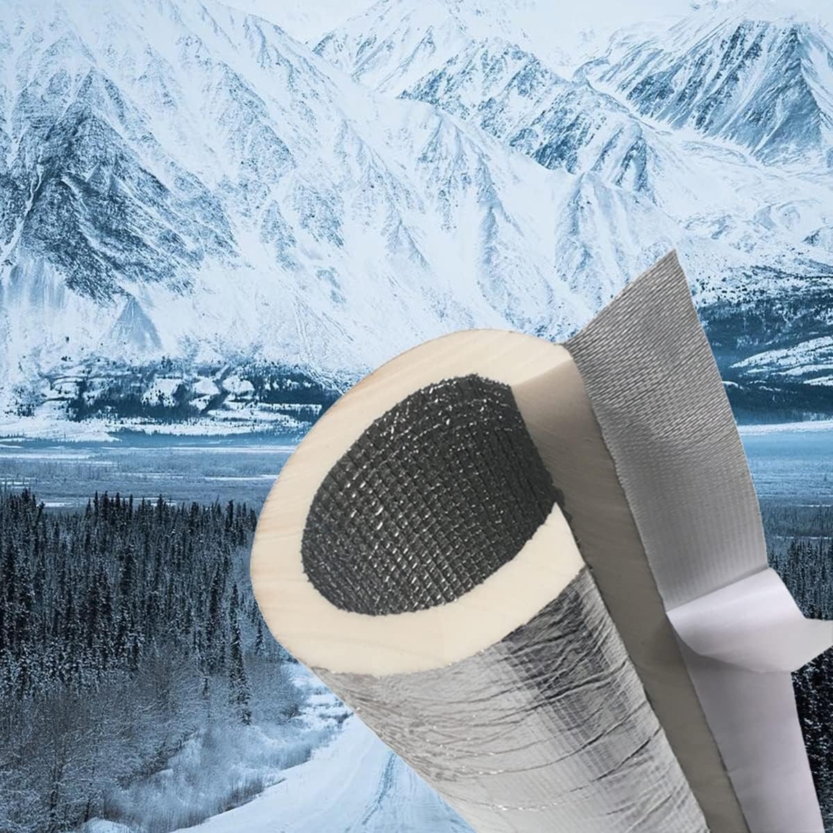 Outdoors Pipe Covers，Pipe Insulation Lagging Wrap Roll for 22219mm