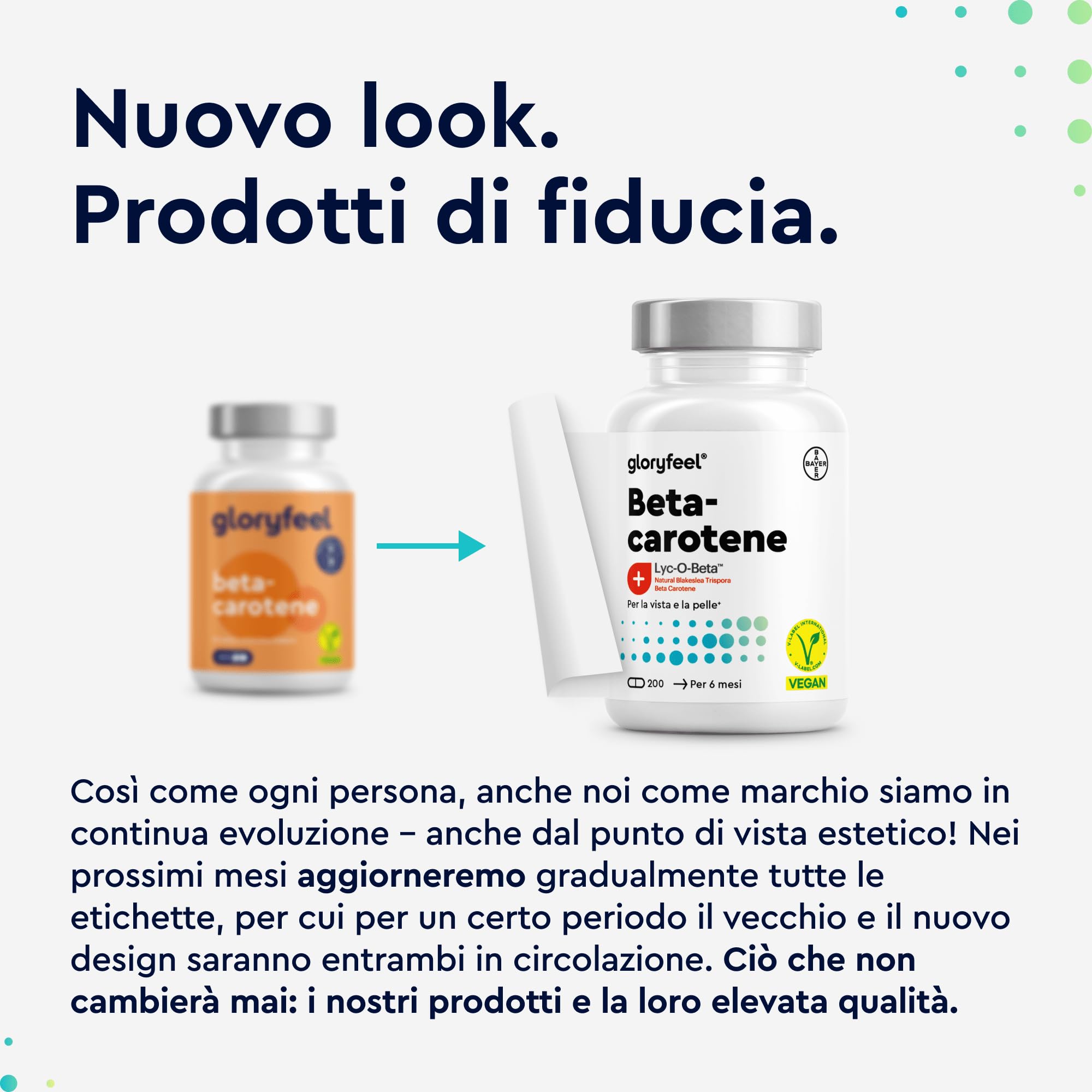Betacarotene per Abbronzatura Forte, 200 Capsule, Beta Carotene Integratore Abbronzatura da Estratto di Carota, Attivatore Accelleratore Abbronzatura con Vitamina A pura 1169 µg, 100% Vegan