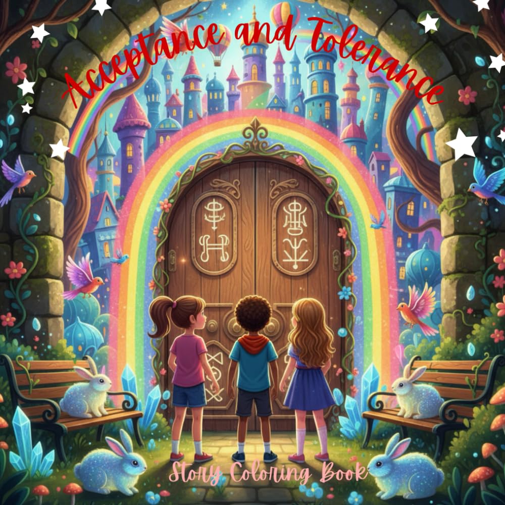 Acceptance and Tolerance (Storytime Colouring book)