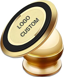 حامل هاتف مغناطيسي عالمي متين، مصنوع من معدن عالي الجودة، يثبت بإحكام على لوحة القيادة في سيارتك، مع دوران 360 درجة متعدد الاتجاهات، متوافق مع جميع الهواتف الذكية التي تتراوح أحجام شاشاتها بين 4 و 8 ب