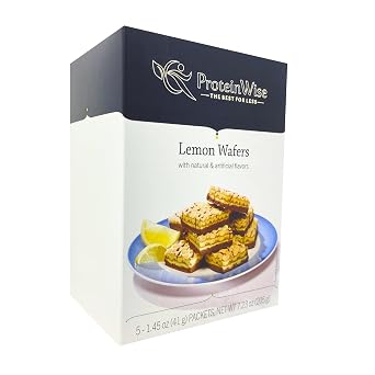 ProteinWise - Lemon Protein Wafers - 5/Box