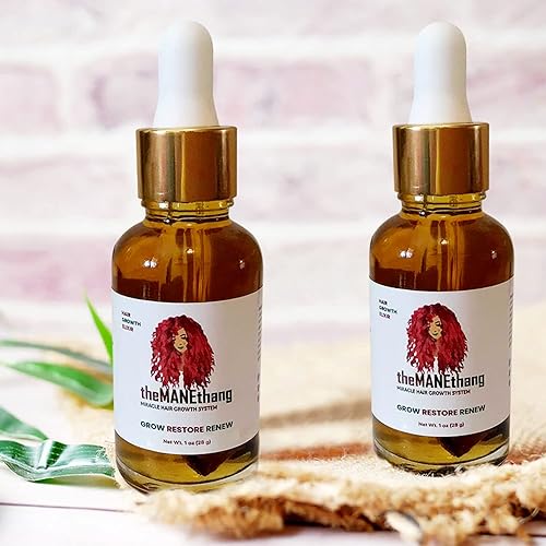 Miniatura 2 de Miracle Hair Growth Elixir Mezcla de alto grado de aceite de jojoba y aceite de ricino Aceite orgánico para el cabello seco dañado y aceite de