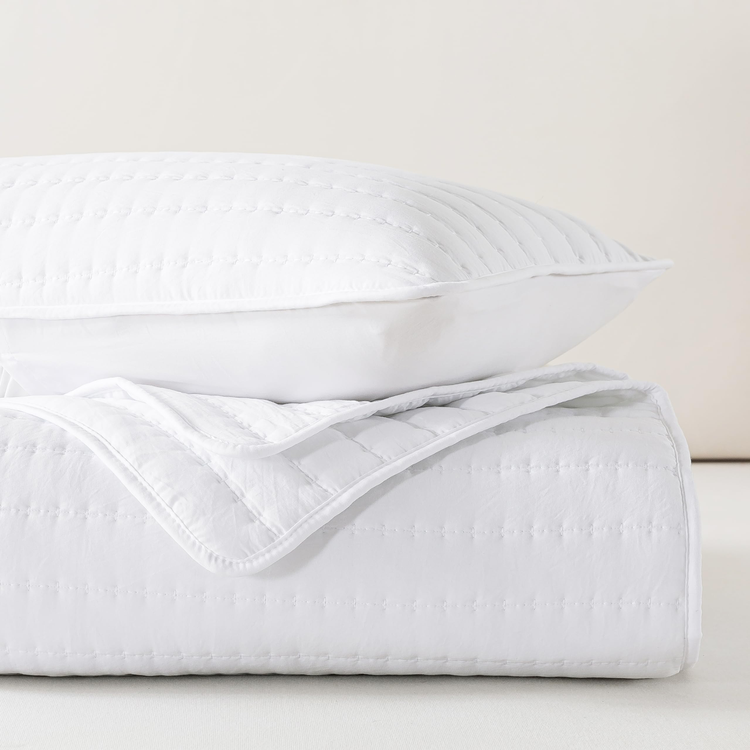 LAYNENBURG Premium mousseline sprei, 220 x 240 cm, XXL, 100% katoen, extra zachte katoenen deken als knuffeldeken, bedsprei, banksprei, banksprei, warme bankdeken (taupe